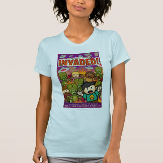 Exklusives eingedrungen! Comic-Shirt (Frauen) T-Shirt