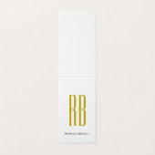 Exklusives einzigartiges Gold-Farben-Monogramm Mod (Außenseite Aufgefaltet)