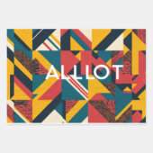 Exklusives Geschenkpapier! Geschenkpapier Set (Vorderseite)