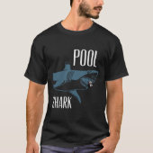 Exklusives Pool Shark Billiards Hustler T Shirt fü (Vorderseite)