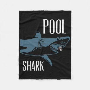 Exklusives Pool Shark Billiards Hustler T Shirt fü Fleecedecke