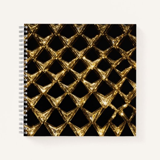 Exklusives Spiral-Notebook - Premium Design Notizblock (Vorderseite)