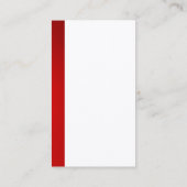 Exklusives Trendy Special Private einzigartig Visitenkarte (Rückseite)