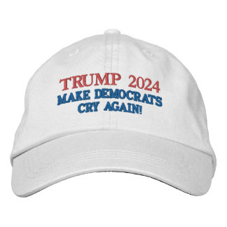 EXKLUSIVES TRUMP 2024 bringt die Demokraten wieder Bestickte Baseballkappe