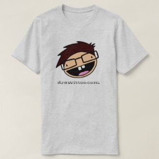 Exklusives ZEICHNEN ES, AUCH! Gesichts-Logo-T - T-Shirt