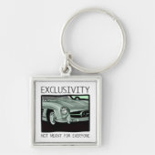 Exklusivität und Reichtum - altes Gullwing Schlüsselanhänger (Vorne)