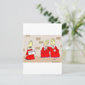 exkommunizieren mich bishops postkarte (Stehend Vorderseite)