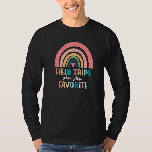 Exkursionen sind mein Lieblings-Schulausflug T-Shirt (Vorderseite)