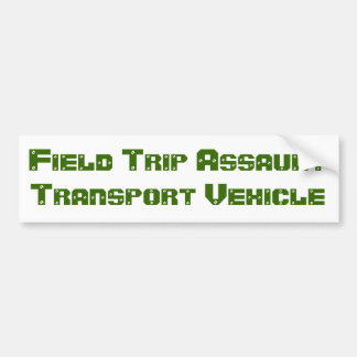 Exkursions-Angriffs-Transportfahrzeug Autoaufkleber