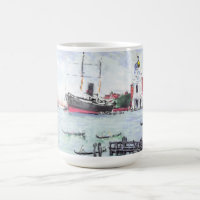 Exkursions-Pier 1901 Venedigs Italien
