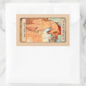 Exlibris Rechteckiger Aufkleber (Tasche)