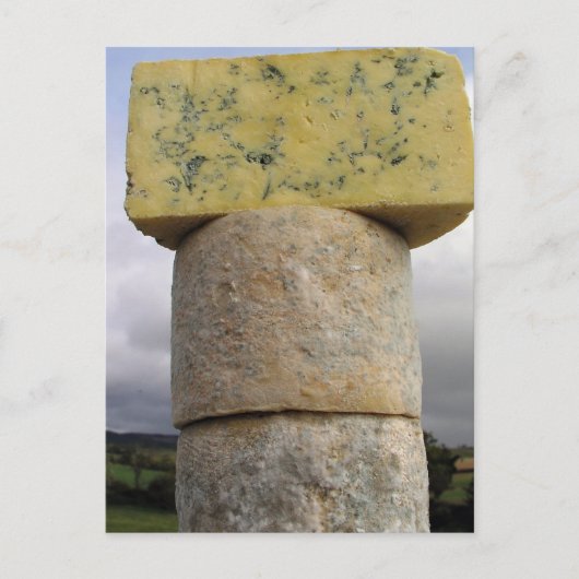 Exmoor Blue Cheese, Lydeard St Lawrence, Somerset Postkarte (Vorderseite)