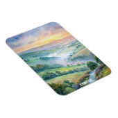 Exmoor National Park Aquarellbilder Magnet (Rechte Seite)