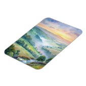 Exmoor National Park Aquarellbilder Magnet (Linke Seite)