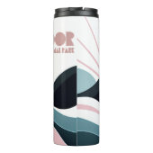 Exmoor National Park farbenfrohe Hügel Thermosbecher (Rückseite)