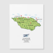 Exmoor National Park Karte (Vorderseite)