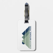 Exmoor National Park Mountain Sun Gepäckanhänger (Rückseite vertikal)