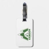 Exmoor National Park Mountains Camping Gepäckanhänger (Rückseite vertikal)