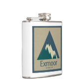 Exmoor National Park Rustic Flachmann (Rechts)