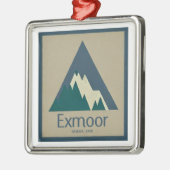 Exmoor National Park Rustic Ornament Aus Metall (Links)