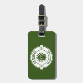 Exmoor National Park Sun Trees Gepäckanhänger (Vorderseite vertikal)