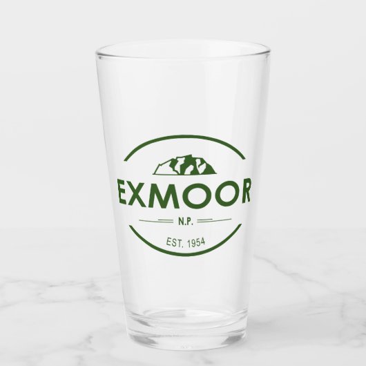 Exmoor-Nationalpark Glas (Vorderseite)