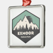 Exmoor-Nationalpark Ornament Aus Metall (Links)
