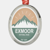 Exmoor-Nationalpark Ornament Aus Metall (Links)