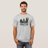 Exmoor-Nationalpark T-Shirt (Vorne ganz)