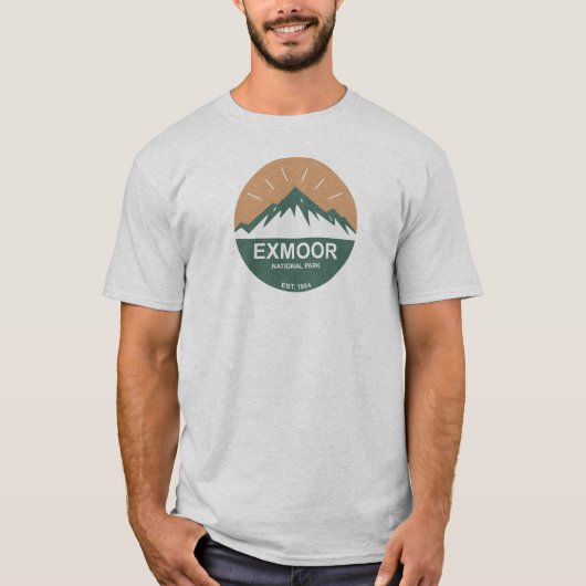 Exmoor-Nationalpark T-Shirt (Vorderseite)