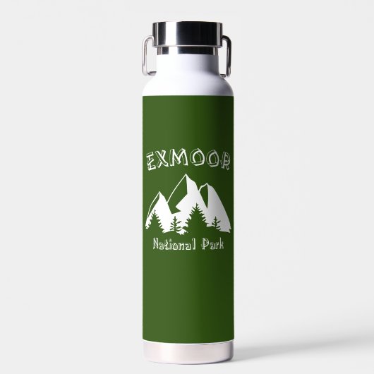 Exmoor-Nationalpark Trinkflasche (Vorne)