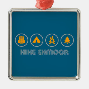 Exmoor Nationalpark Wandern Ornament Aus Metall