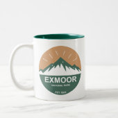 Exmoor-Nationalpark Zweifarbige Tasse (Links)