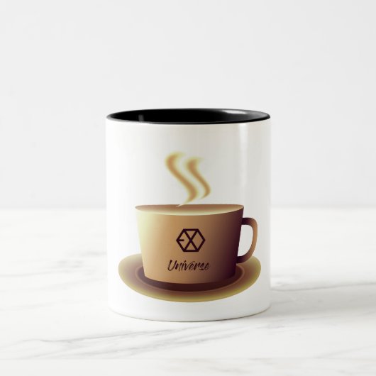 EXO Universum-Tasse Zweifarbige Tasse (Mittel)