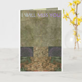 EXOBIA GRÜSSE: ICH WERDE FRÄULEIN YOU KARTE (Gelbe Blume)