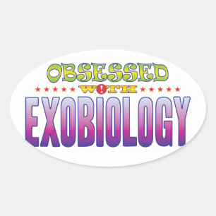 Exobiologie 2 besessen ovaler aufkleber