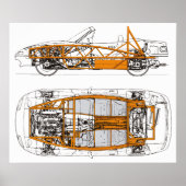 Exocet / NA Miata Overlay Poster (Vorne)