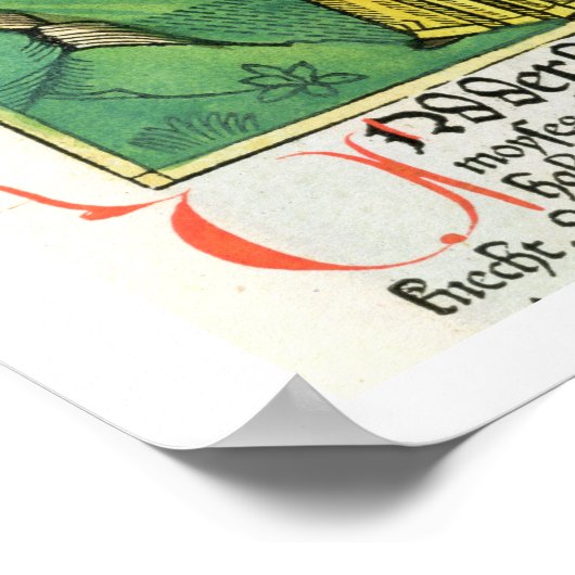 Exodus 10:1-20 Die sieben Pest Ägyptens: der Plan Poster (Ecke)