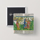 Exodus-10:1 - 20 die sieben Pest von Ägypten: der Button (Vorne & Hinten)