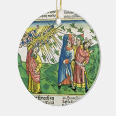 Exodus-10:1 - 20 die sieben Pest von Ägypten: der Keramikornament (Links)