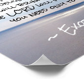 Exodus 14:13-14 Keine Angst STAND FIRM Poster (Ecke)