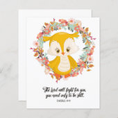 Exodus 14:14, Bibelkarte (Vorne/Hinten)