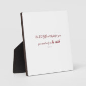 Exodus 14:14, Der Herr wird für euch kämpfen, Fotoplatte (Vorderseite)