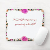 Exodus 14:14 Der LORD wird für Sie kämpfen Mousepa Mousepad (Mit Mouse)