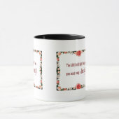 Exodus 14 Combo-Tasse, 11 oz 'Der LORD wird kämpfe Tasse (Zentrum)