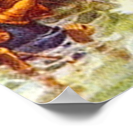 Exodus 14 Die Ägypter sind ertrunkenes Poster (Ecke)