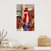 Exodus 14 Die Ägypter sind ertrunkenes Poster (Küche)