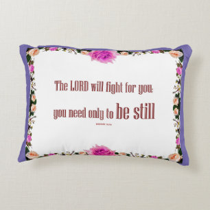 Exodus 14 'The LORD will Fight for you' Pillow Dekokissen