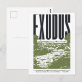 Exodus 15:13 Unfailing Love Postcard Postkarte (Vorne/Hinten)