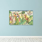 Exodus 15 1-19 Das Lied von Moses, aus dem 'Nuremb Leinwanddruck (Insitu (Holzboden))